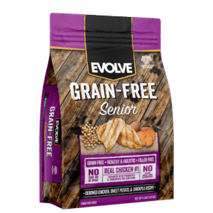 EVOLVE PERRO GRAIN FREE SENIOR POLLO - 28 LB - 12.7 KG