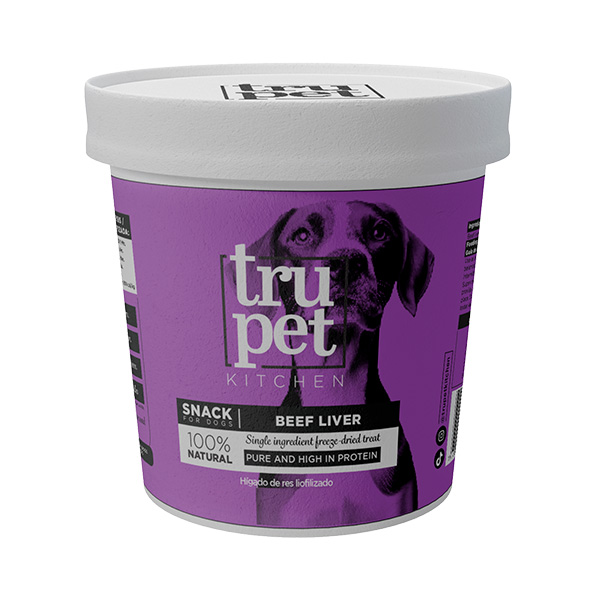 Snacks para perros liofilizados – Higado de res – 100% Natural Proteina